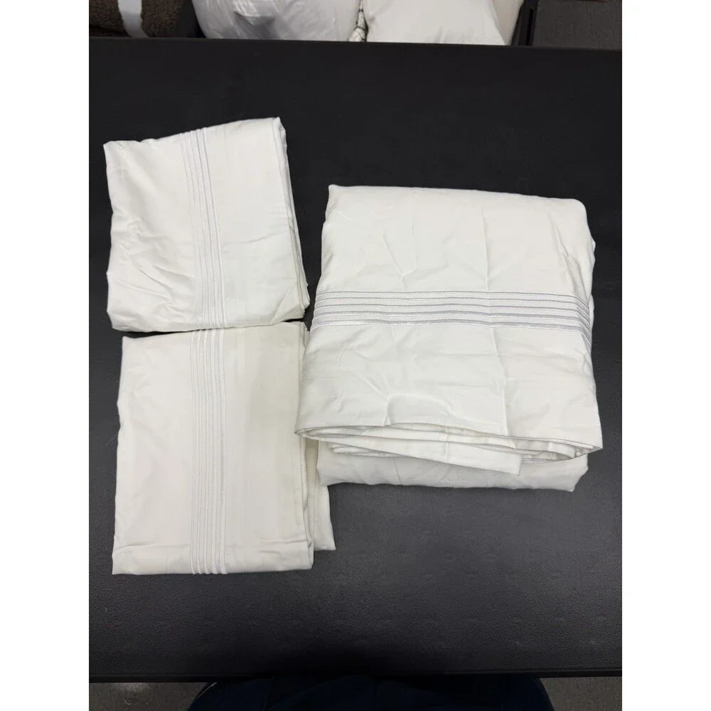 Hotel Collection Linea 680 Thread Count Supima KING Duvet Cover + 2 KING Shams
